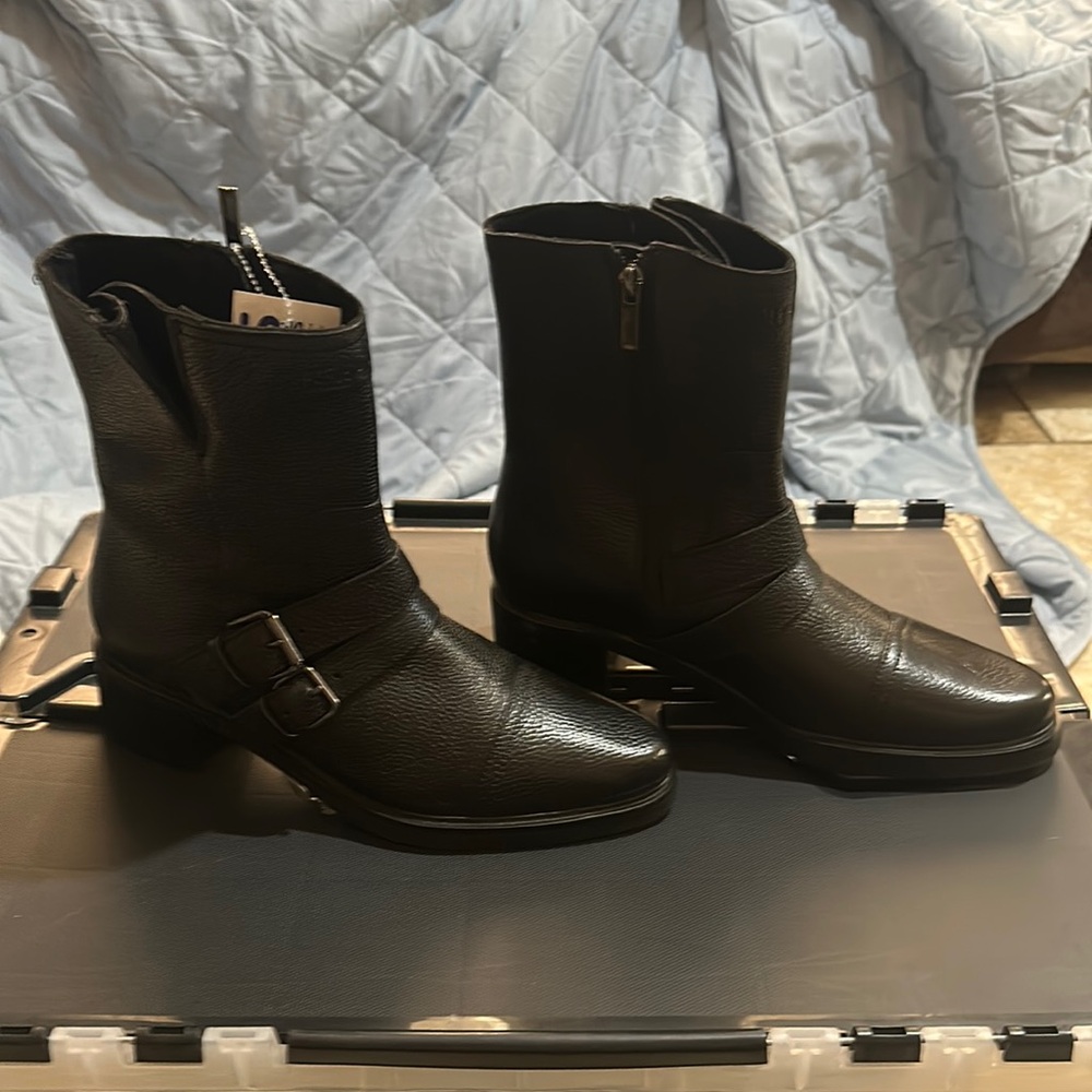 New w/o box w/ tags SZ 8 Leather Harley Davidson boots